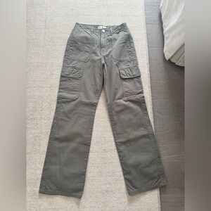 Zara Green Cargo Pants